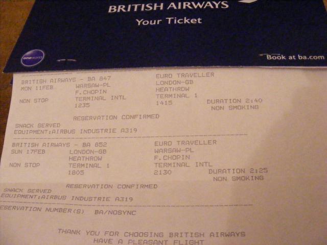 a Ticket:)