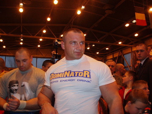Na zawodach z Pudzianowskim:D