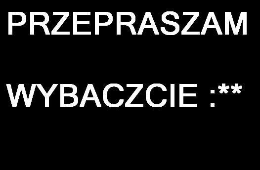 PRZEPROSINY 