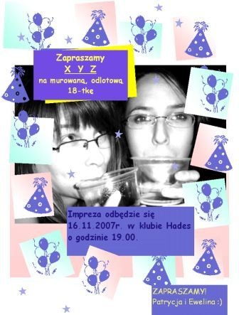 ZUO & pUci -> 18-te urodziny:)