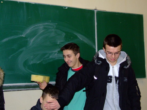 Tak si traktuje nauczycieli xD