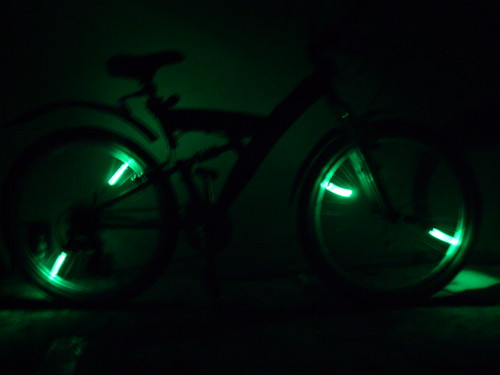 Diody na rowerku!!