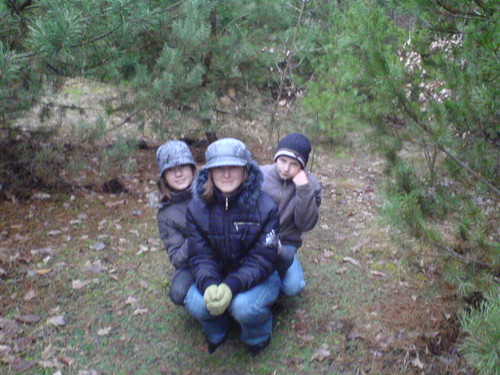MIlenka, Damianek i ja:))