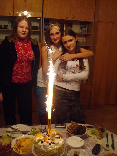 Na urodzinach ;]