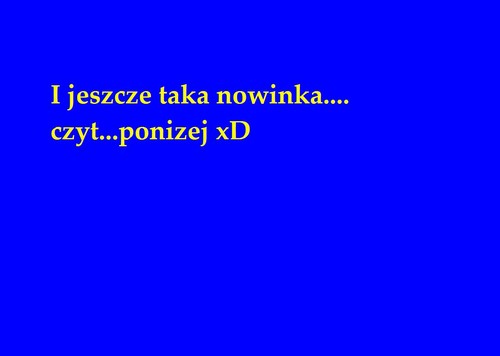 Nowinka xD