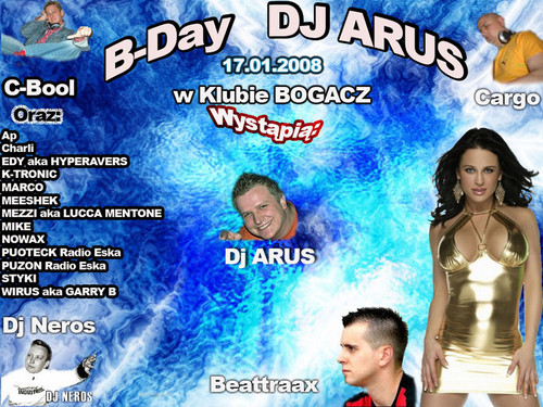 B-Day Dj ARUS