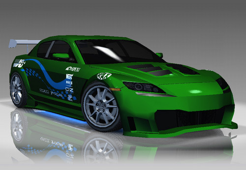 DELIKATNIE TUNINGOWANA MAZDA