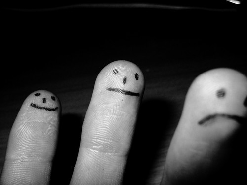:-)     :-|    :(