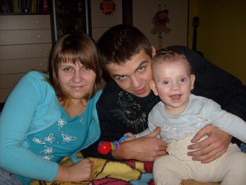 Z Milenka:* i Danielkiem::):):)
