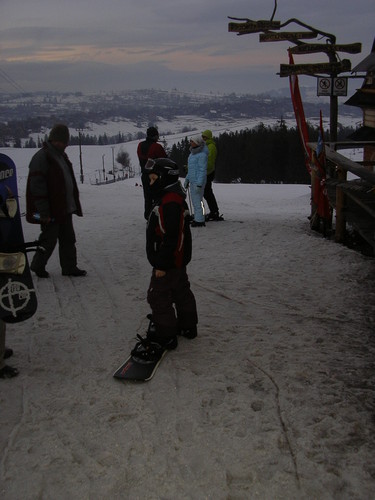 jazda na snowboardzie