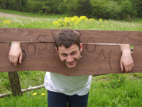 w dybach;)