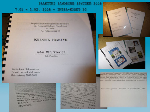 koniec praktyk zawdowych...
