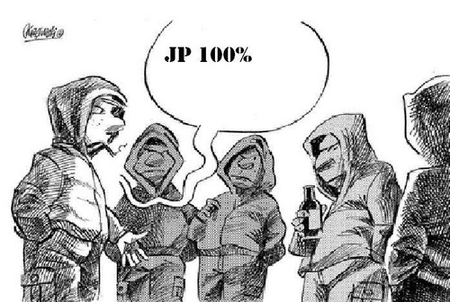 JP 100%