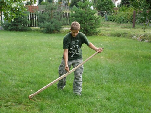 przy pracy :D