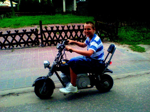 Na Motocyku hehe Mini