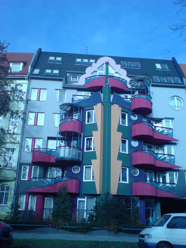 kolorowy domek