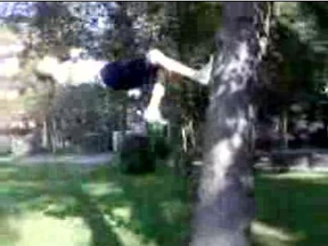 Wall Flip two step's