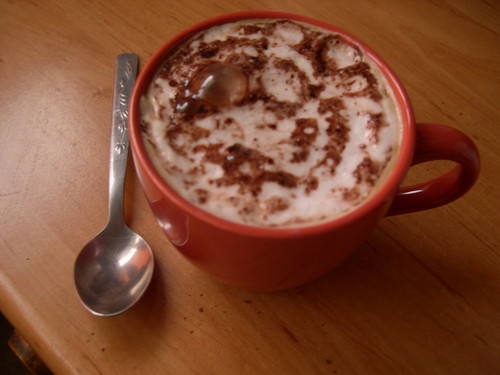 Moje cappuccino :) 