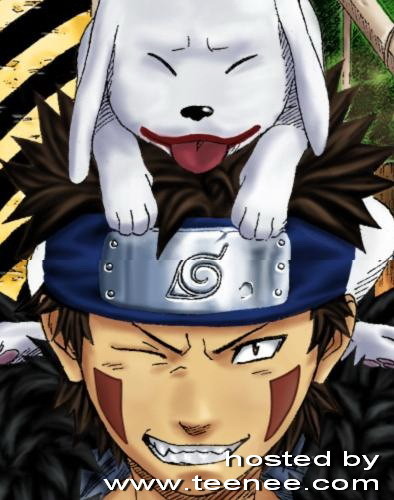 Kiba i Akamaru;*