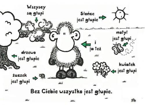 Bez ciebie wszystko jest gupie!