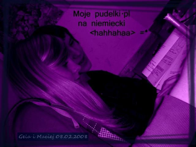 Gela i Maciek huahu. xD