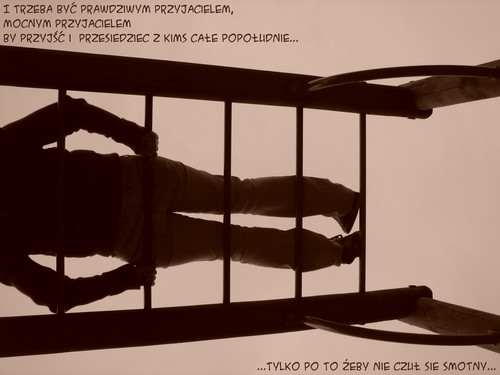 Samotno...
