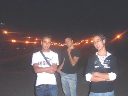 it's me and mourad & adil 