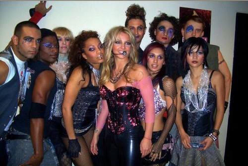 With Britney xD