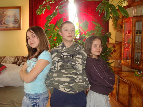 Patrysia , Milenka i Sawek