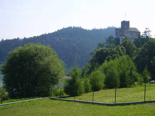 Widok na Zamek w Niedzicy