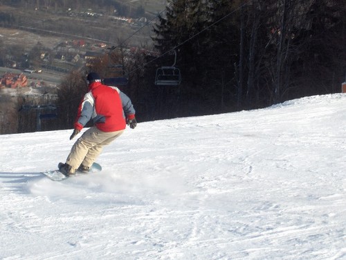JAZDA NA SNOWBOARD