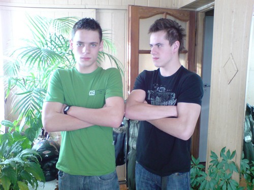 Z braciszkiem XD