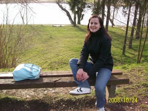 Justynka na aweczce :P