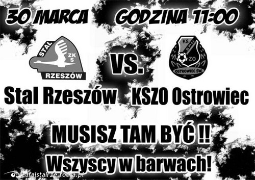 KSZO Ostrowiec - Stal Rzeszw