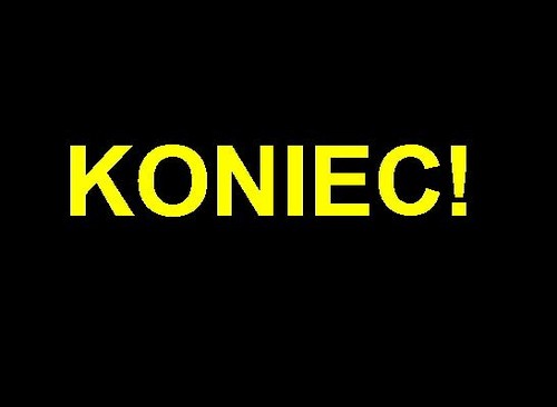 To ju jest koniec...