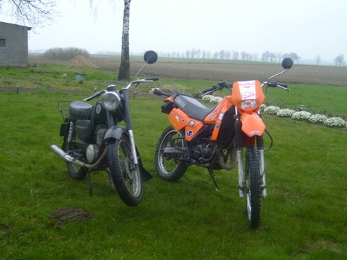 Moja wsk i Yamaha dt80 KUZYNA