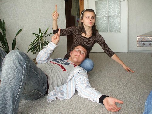 Co tam jest ...... {ja i Benia}