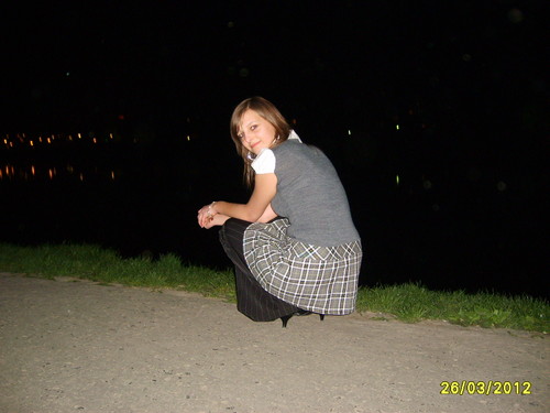 Krakw - podziwialam wode