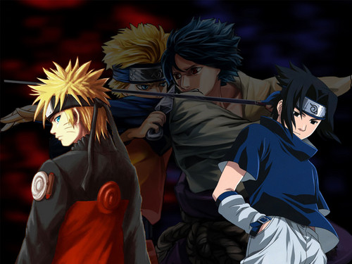 sauke i naruto
