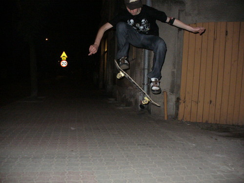 Olka przed domeq ;)