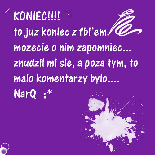 KONIEC...!