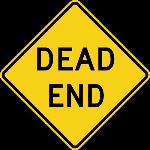 dead end