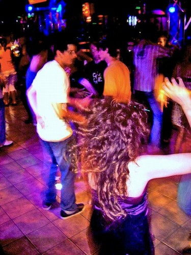 She hit the floor !
