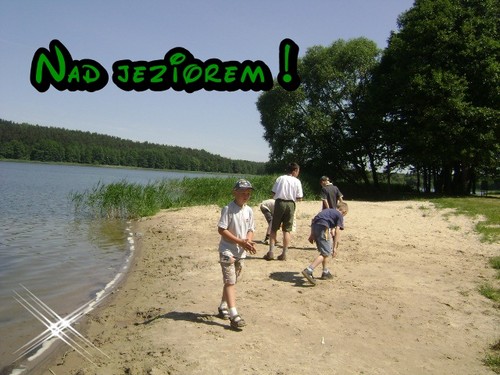 Nad jeziorem..