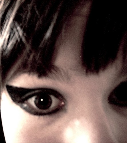 make-up a la A.Winehouse.