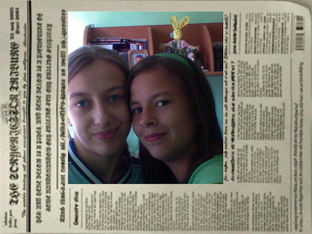 W gazetce;p