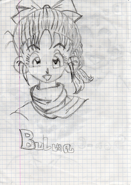 Pierwszy rysunek z dragon balla