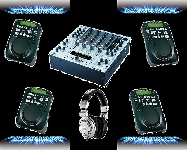 Mikser + 4 CD player