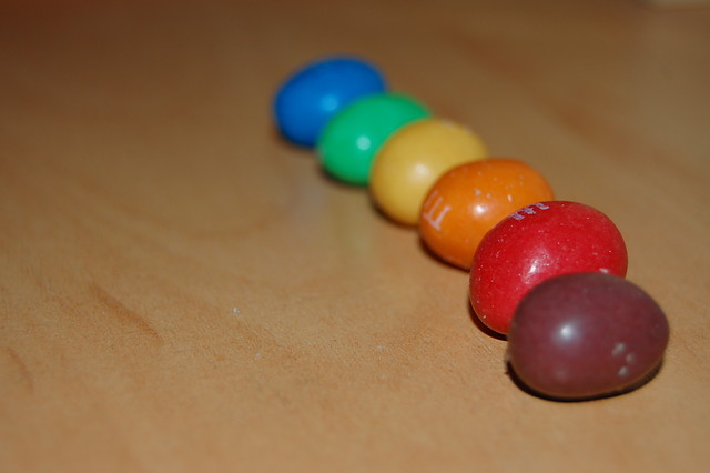 czekoladowe m&m's lec w kulki 