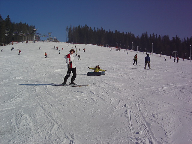 ja na snowbordzie :p